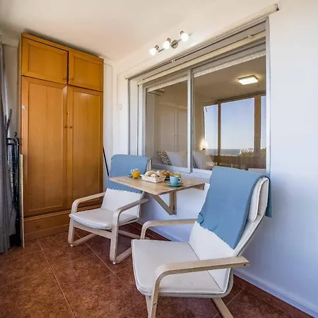 Acogedor, Terraza, Piscina Y Mar Διαμέρισμα Benalmádena