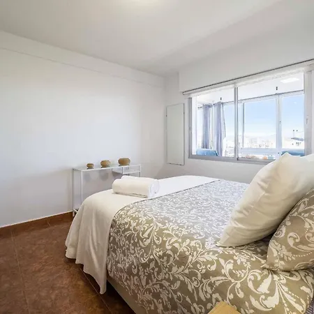 Acogedor, Terraza, Piscina Y Mar شقة *